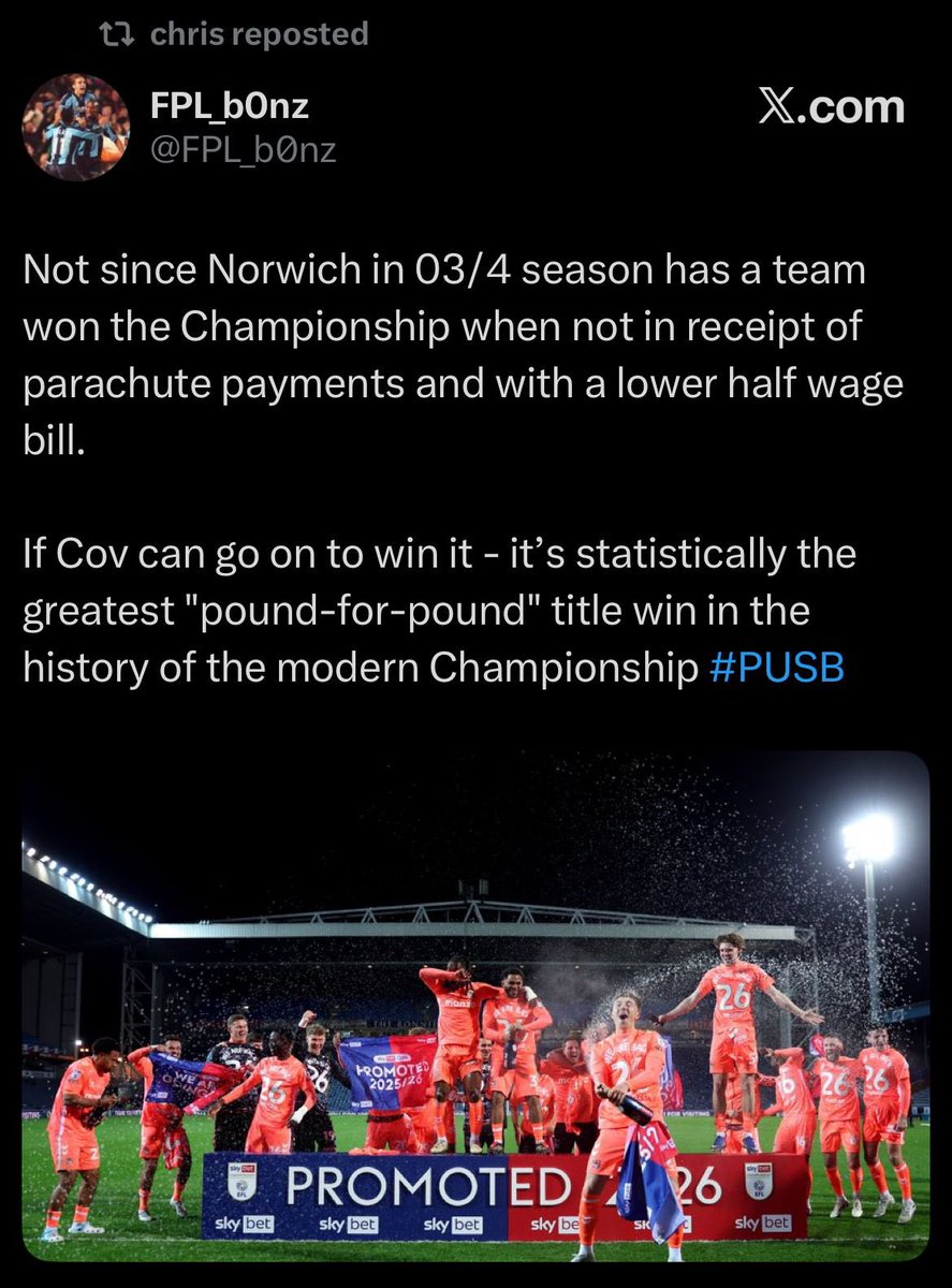 rcw9715's tweet photo. LEVELS. Anyone saying ‘worst team history to do it’ HOLD THAT. https://t.co/cHWW1g3Eim