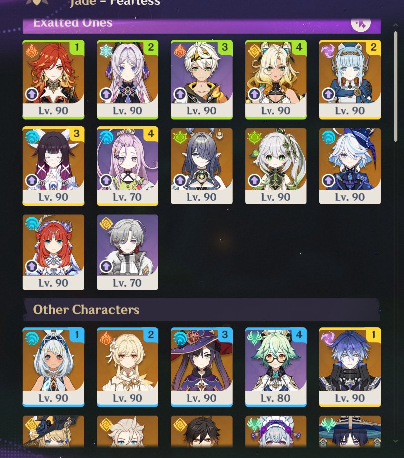 Daily Spiral Abyss reset day before yesterday tweet media