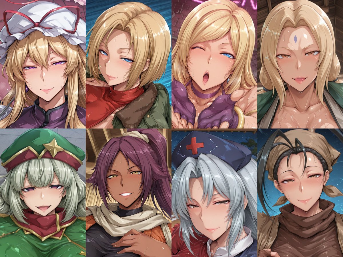 DonChanAI2's tweet photo. Welcome to my AI Art Lab🤣🤣🤣

Support &amp; Full sets (Patreon):
https://t.co/sFyG6Cc0y2

Shop &amp; Gallery (DA):
https://t.co/iaWhbECwJV

Gallery (Pixiv):
https://t.co/KGLYvrMBqh https://t.co/Vs9lR8FTbx