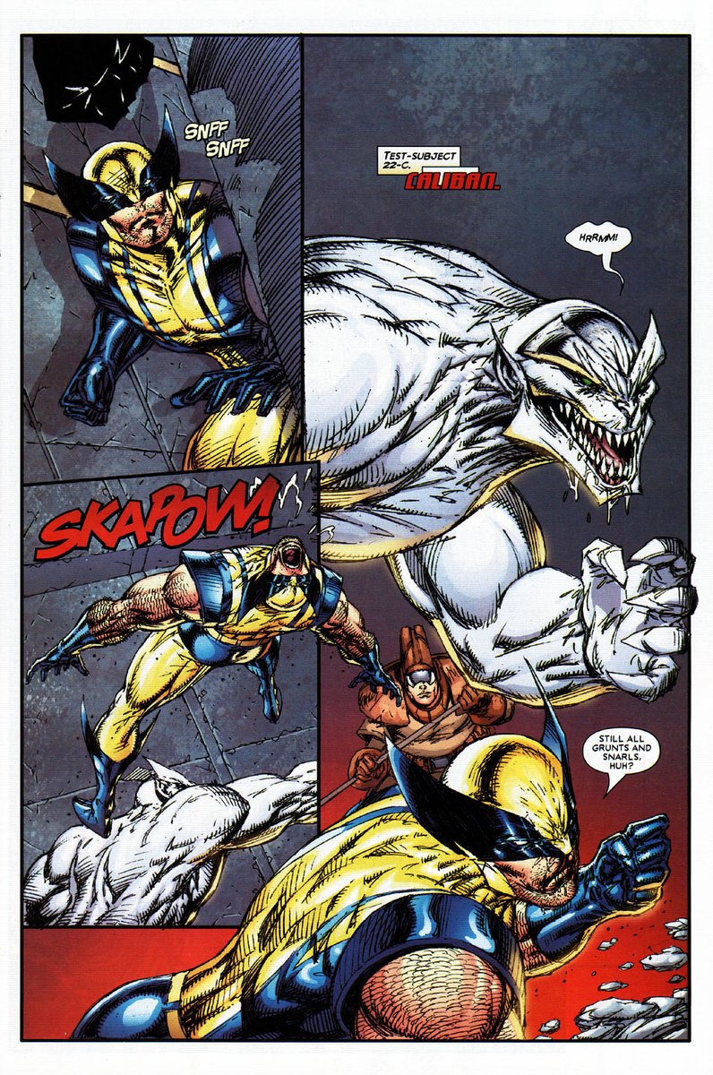 HulkHulk637111's tweet image. Wolverine beats down Caliban, who has super strength and durability.

#Wolverine #TheWolverine #Logan #DeadpoolandWolverine #XMen #XMen97 #Marvel #MarvelComics #MarvelStudios