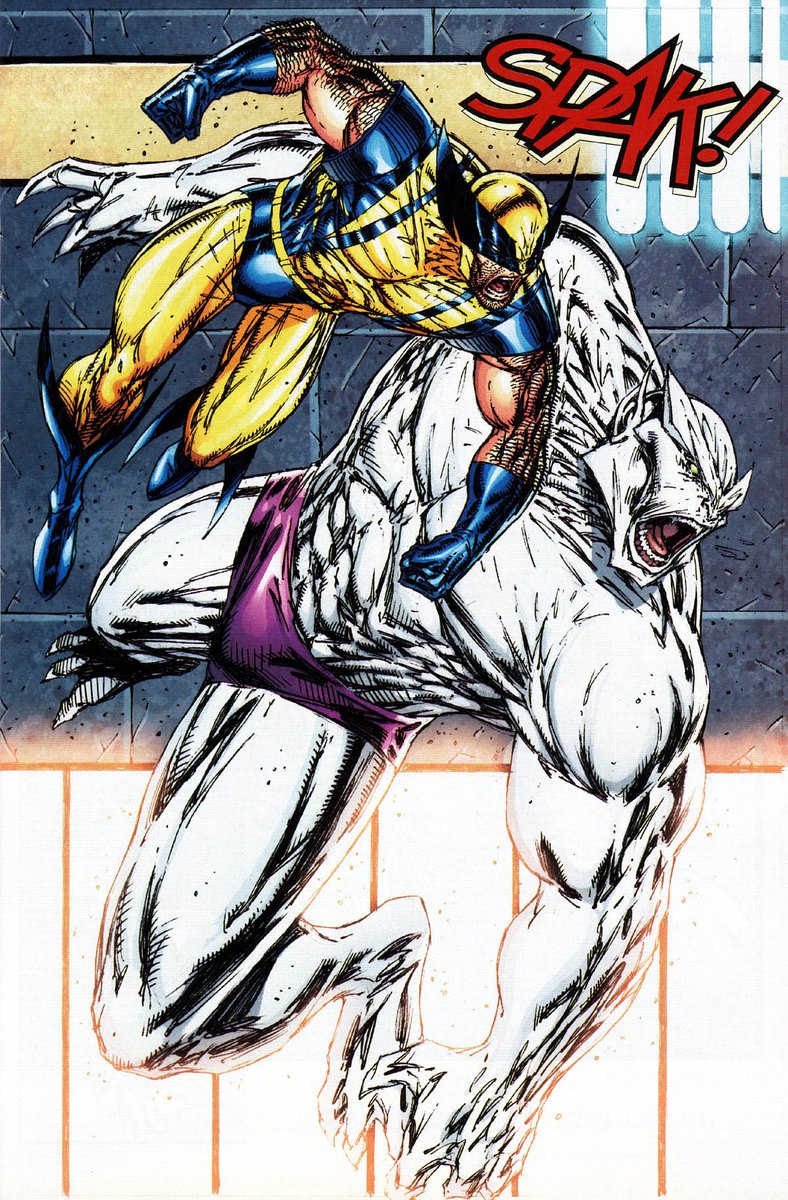 HulkHulk637111's tweet image. Wolverine beats down Caliban, who has super strength and durability.

#Wolverine #TheWolverine #Logan #DeadpoolandWolverine #XMen #XMen97 #Marvel #MarvelComics #MarvelStudios