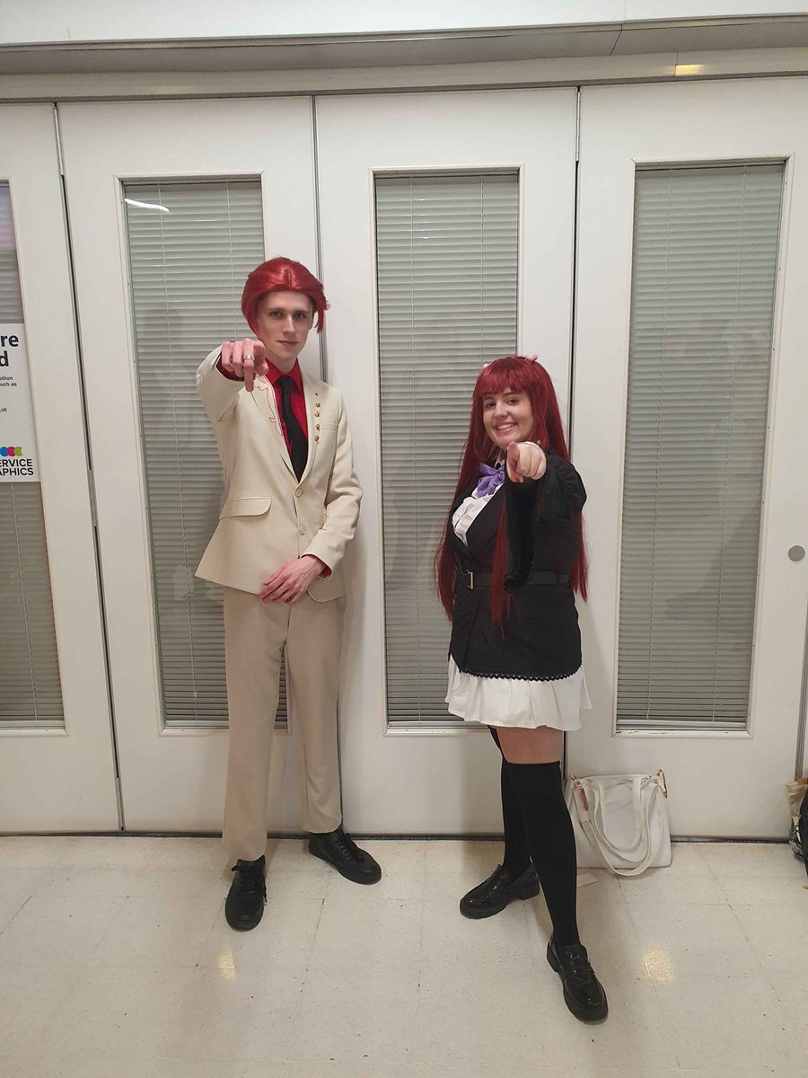 alyswithoutlove's tweet image. i also made the skirt and bow and the armband for her but didn’t take any photos #rip anyway finished cosplay