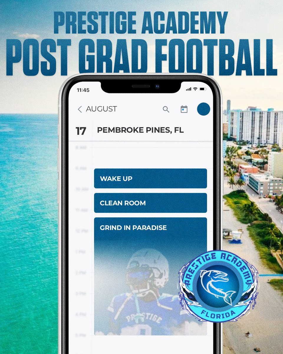PrestigePGFB's tweet image. Prestige Academy Post Grad Football is built for the players with a chip on their shoulder. Under Coach Troy Taylor, we embrace the grind. #Overlooked #Recruiting