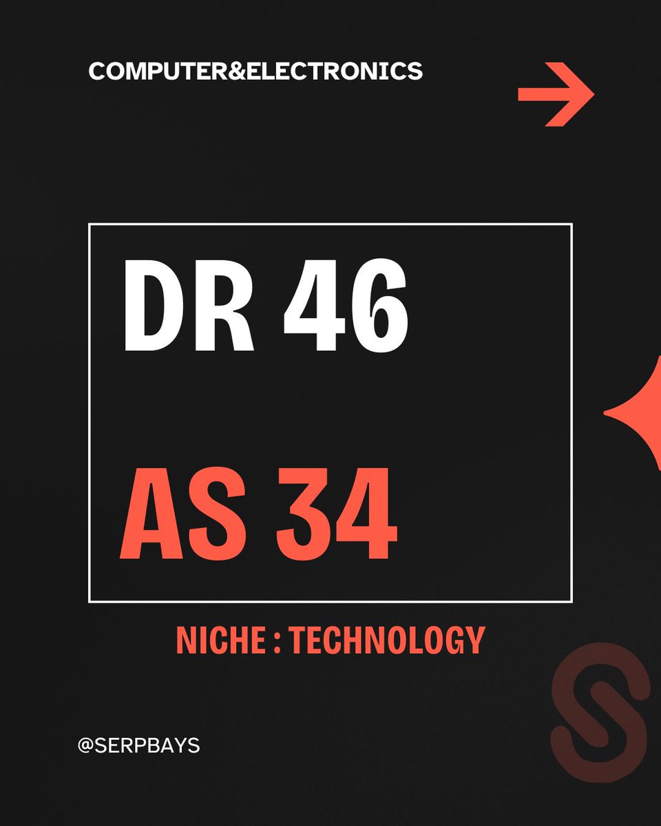 serpbays's tweet image. Day 22/100: Techulator.com — DR 46 | AS 34 |
 Niche: Computer &amp;amp; Electronics / Technology 🔗
A thriving tech community with software reviews, tutorials &amp;amp; Q&amp;amp;A forums.
Get placements at 👉 serpbays.com 
#SEO #GuestPost #LinkBuilding #Backlinks