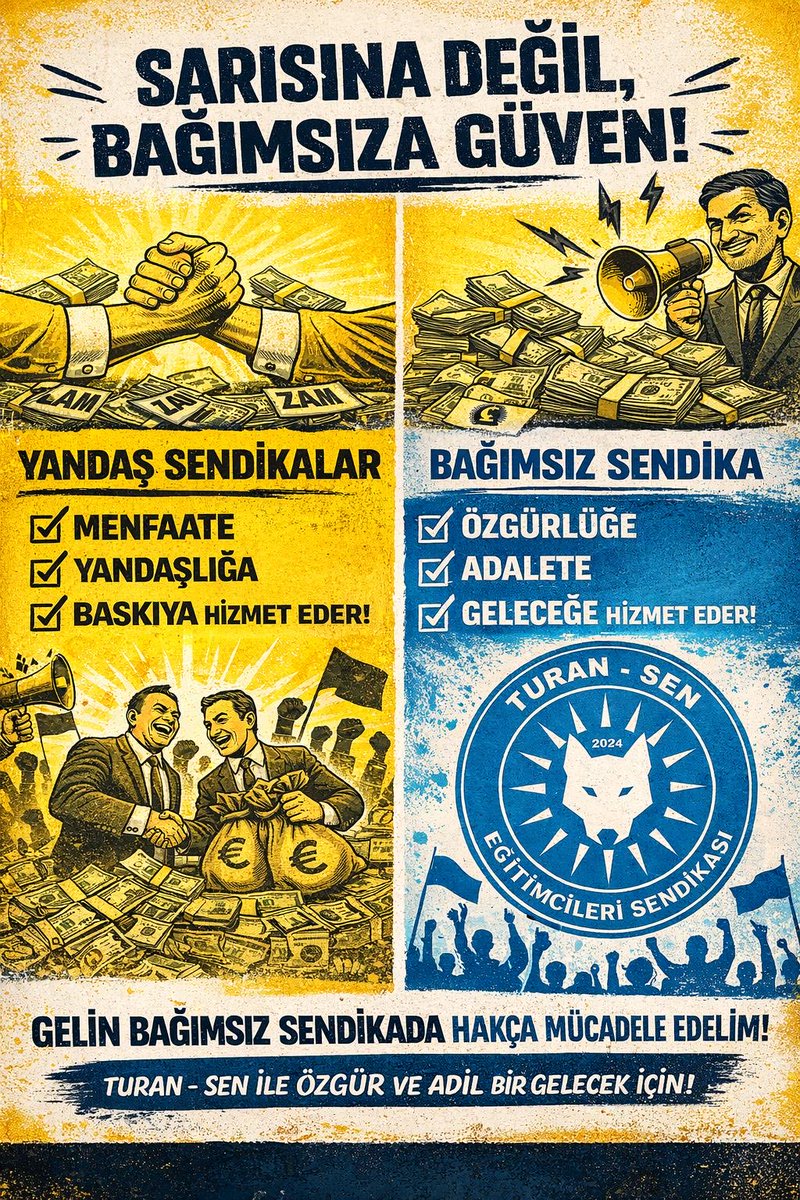 Turan Eğitimcileri Sendikası tweet media