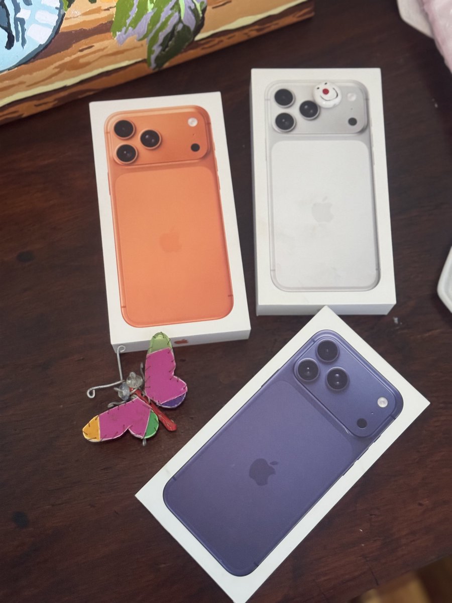 Alawijamalileil's tweet photo. Iphone 17 pro max
All colors restocked 
Esim (US Variant) @182,500/-
📞0732058833 📞0702604884
Kindly rt far and wide
Trade in from iphone 15 available. https://t.co/DILdCy4zIm