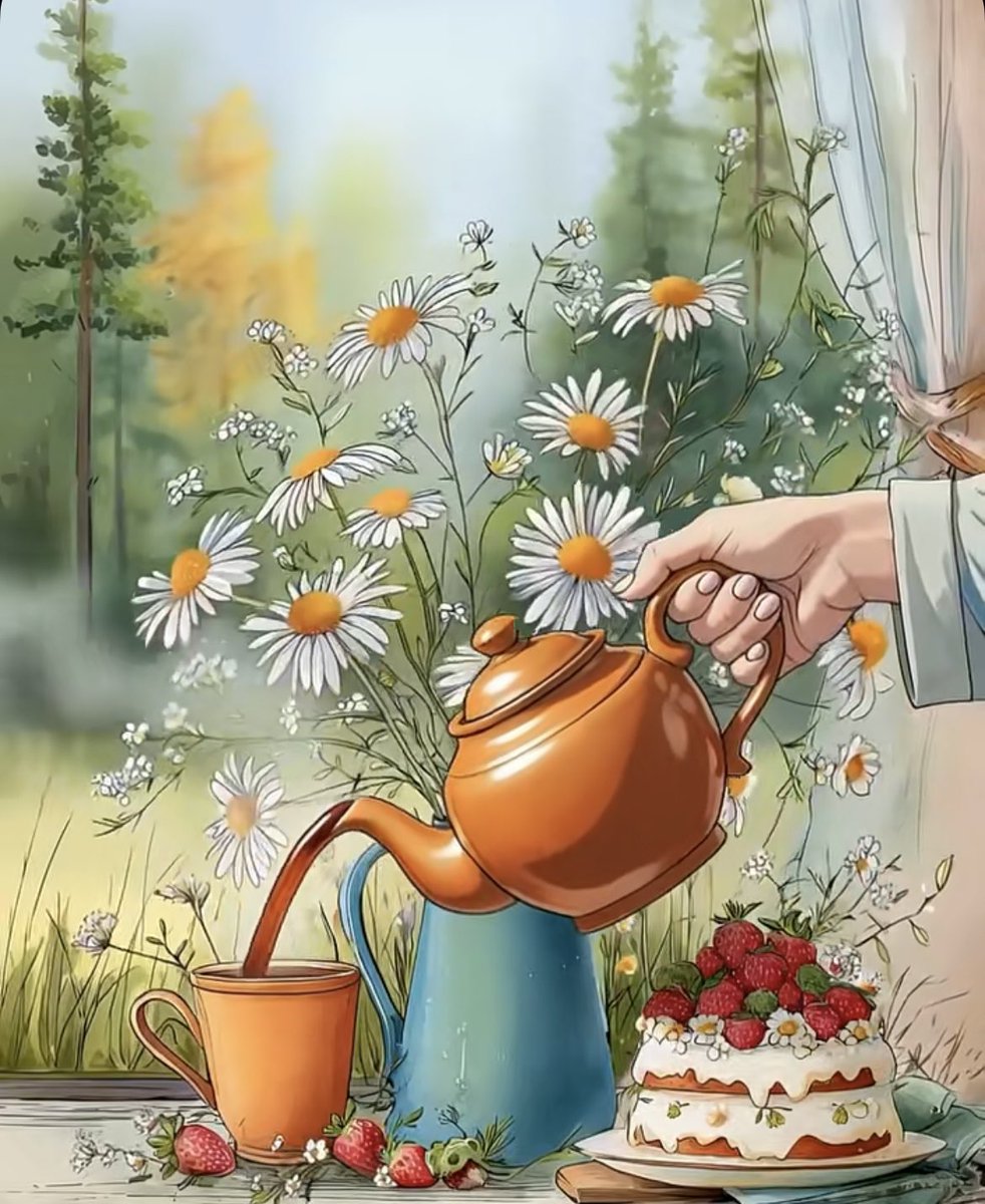 صباح الهدوء والأجواء الجميلة والأمنيات الصغيرة المتطايرة نحو السماء .. صباح كل شيء جميل 🍃🤍🍃🤍 صباح الخيرات