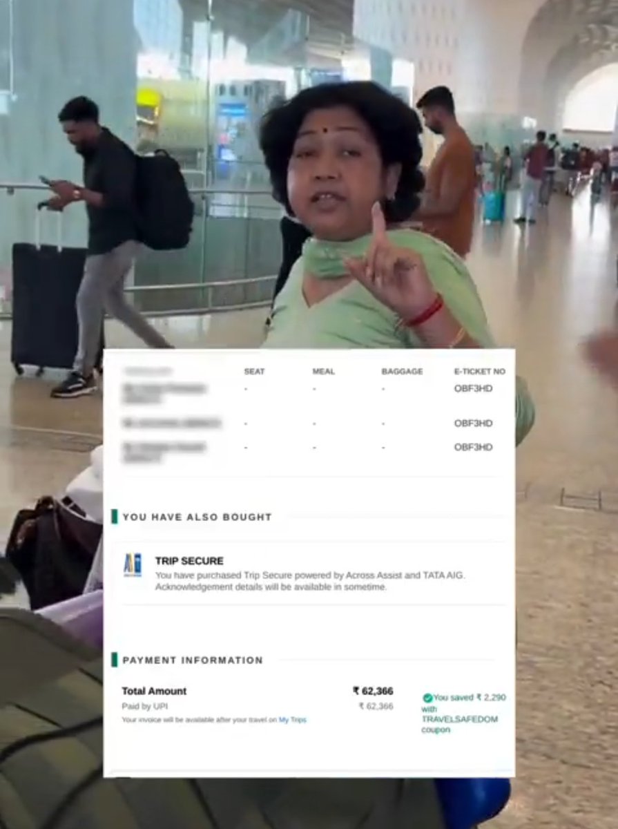 आखिरी बार बाप को देखने की इक्षा को मार दिया Indigo flight ने 

बाप का देहांत हो चुका था, बेटी खून पसीने की कमाई से 60 हज़ार रूपए का टिकट लेती है जो उसने 4 महीने में कमाए थे लेकिन बदले में उसे निराशा हाथ लगती है।

इंडिगो समय पर नहीं उड़ता।

बेटी हार मान कर वीडियो बनाती है और अपील