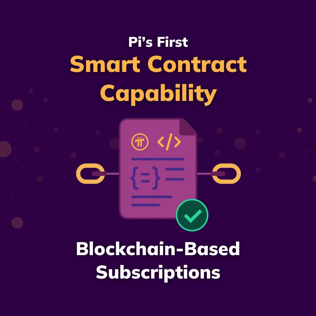 PiRevolutionX's tweet image. Big update! 📢 
Subscriptions are now live on the Pi Testnet.
​This is Pi’s first smart contract capability, enabling recurring, on-chain payments for tools, streaming, and more. 🌐⚡️
​Check the Pi app for full details! 📱
​#PiNetwork #PiMainnet #Blockchain #Utility