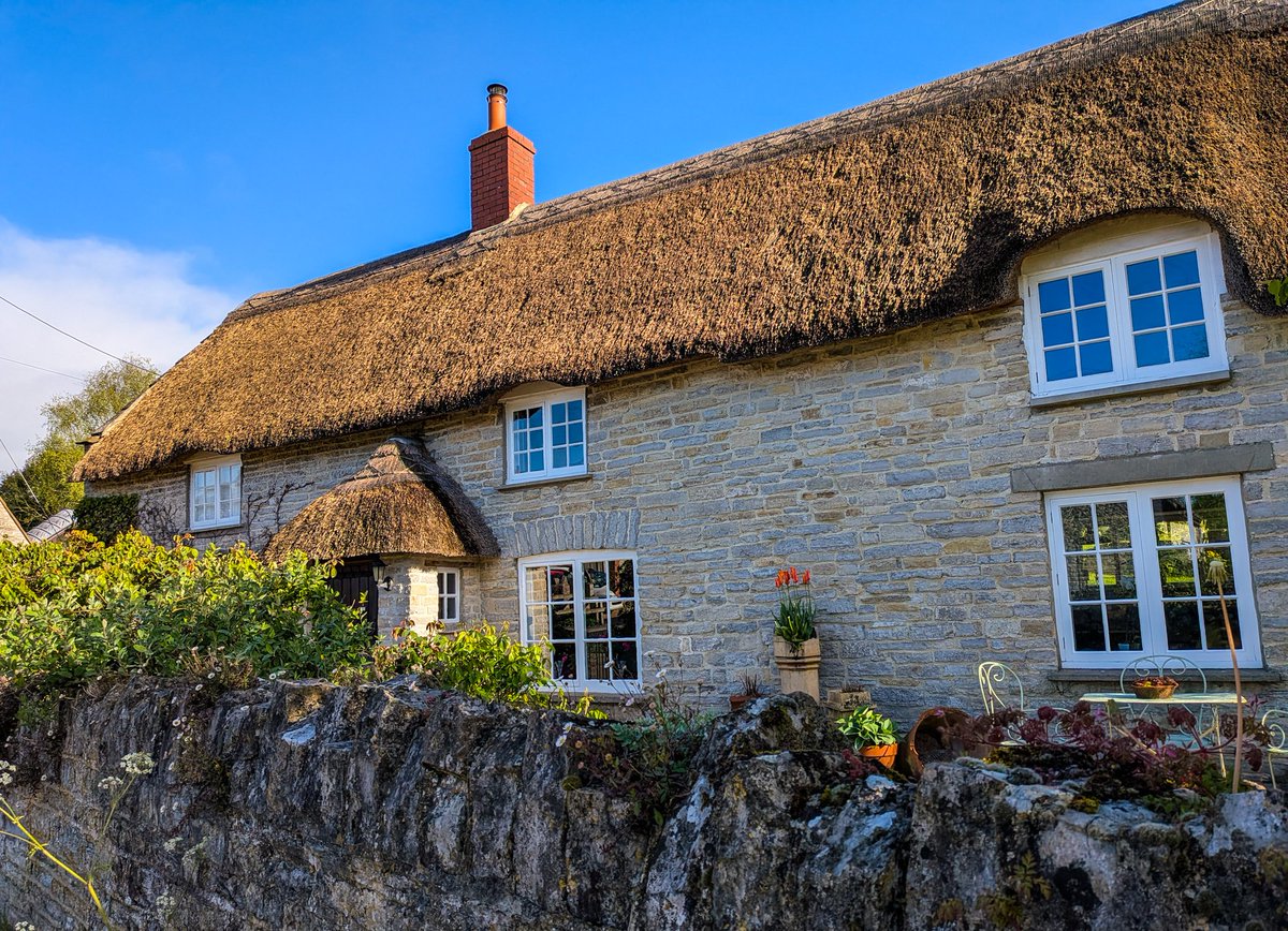 glynn_adams's tweet photo. Beautiful morning โ๏ธ
#somerset #thatch https://t.co/sX66gZWRDo