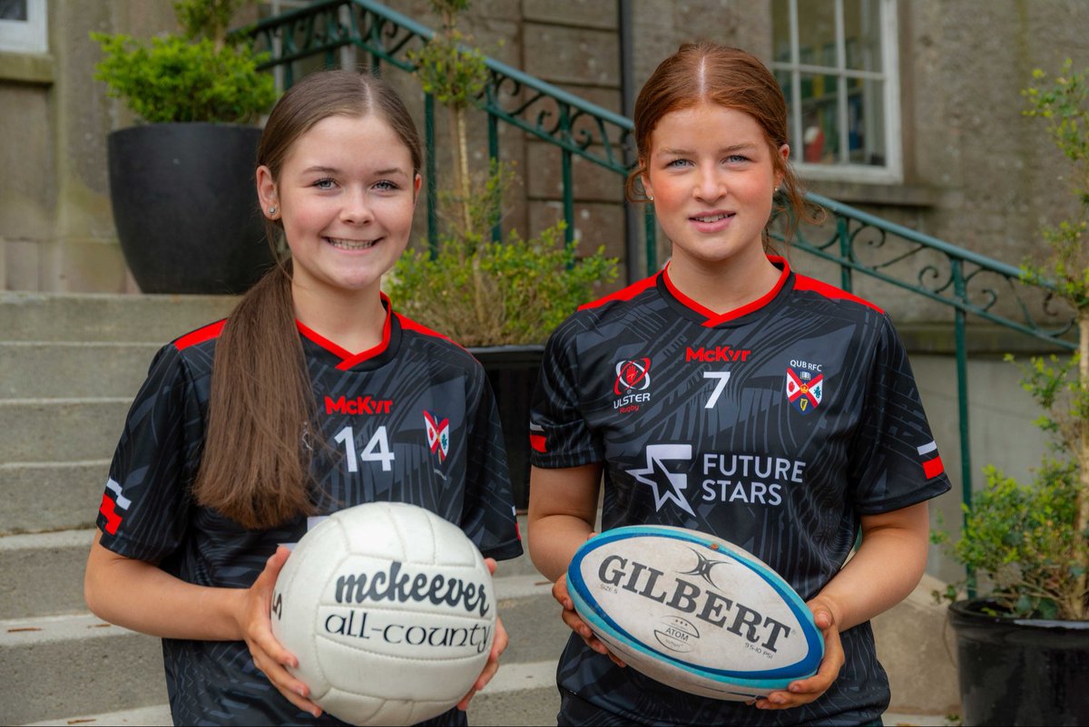 stcatssport8's tweet image. We are incredibly proud of our QUB Future Stars, Aoibheann Strain (Rugby) and Caitlin Sheridan (Gaelic Football). An outstanding achievement for two Year 11 students—both have a very bright future ahead! #CorUnum #CelebratingSuccess @stcatherines247