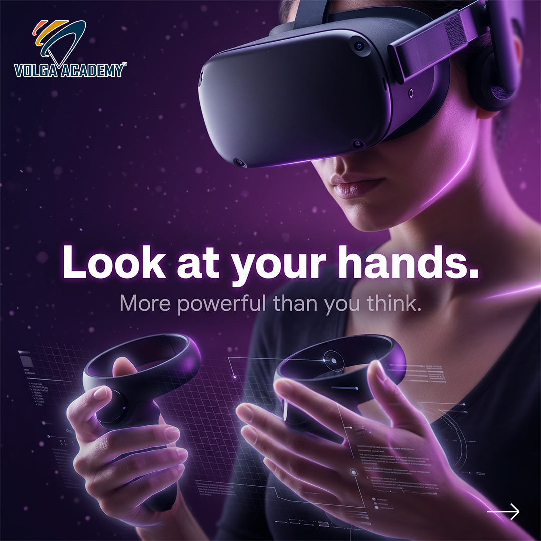volgaacademy's tweet image. Your hands are capable of so much more than just taking notes! ✍️🥽
Imagine bringing your craziest ideas to life in full 3D. At Volga Academy, we are bringing the best AR/VR tech courses to students all over India so you can stop just studying and start innovating.
#Metaverse