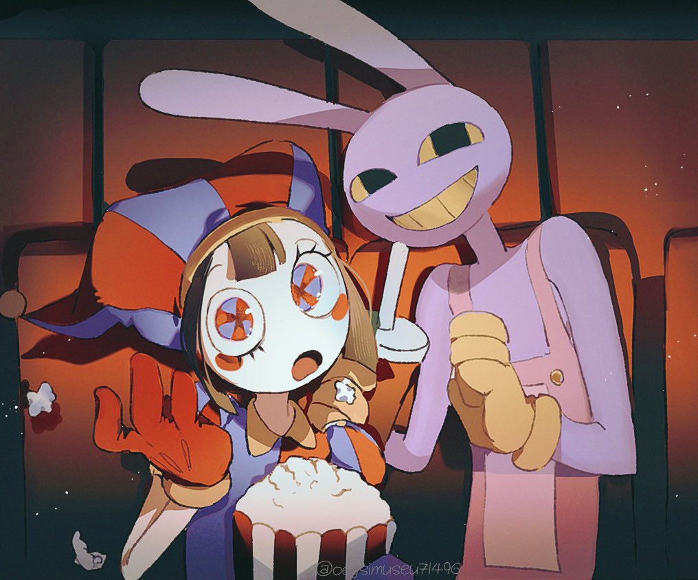 #tadc #funnybunny 

a movie date