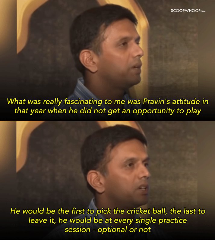 ABsay_ek's tweet photo. Pravin Tambe getting his IPL cap at 41 will always be my favorite moment.

For 20 odd years he worked jobs far from cricket(sorted diamonds, worked as a waiter in bar) & playing club matches on Mumbai's dusty grounds while IPL exploded around him. He watched teenagers become millionaires & kept showing up anyway.

What breaks me is how he learned his craft.  Tambe studied bar dancers, watching their wrists move with impossible fluidity, then spent hours in front of mirrors teaching his aging wrist to bowl googlies.

IPL is built for instant stars; Tambe was the opposite. Patience made flesh, stubbornness with a smile. Watching him bowl was watching cricket become human again, a wrist that learned to dance finally getting its stage.

And that Dravid speech about him...makes it even more special ❤️