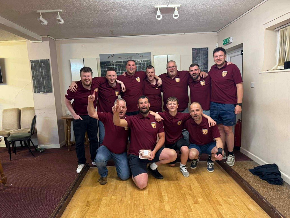 roll_thats's tweet photo. We win by 7 at the Yess Club to secure the title.

WE WON THE LEAGUE AT THE HAMMERS 🏆 ✅ 

#PMA #ChampionsAgain #aintnopartylikeyessclubparty https://t.co/7V4o9Y4wKq