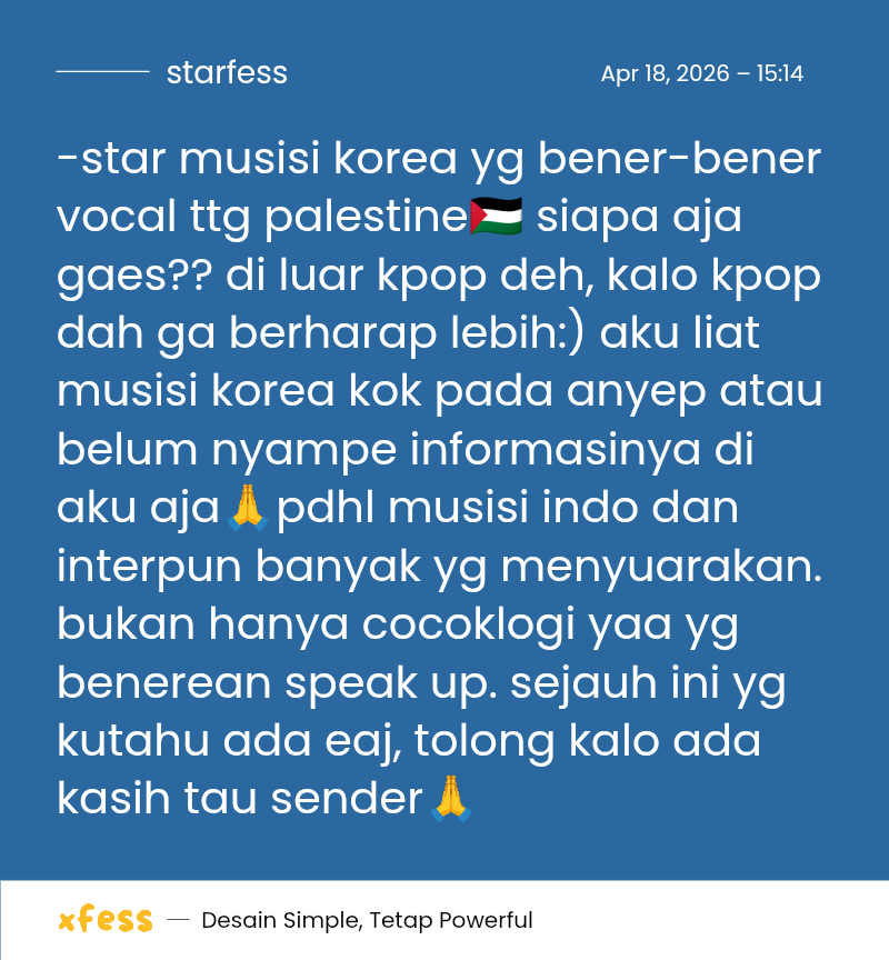 Starfess || CEK PINNED UNTUK KIRIM MENFESS tweet media