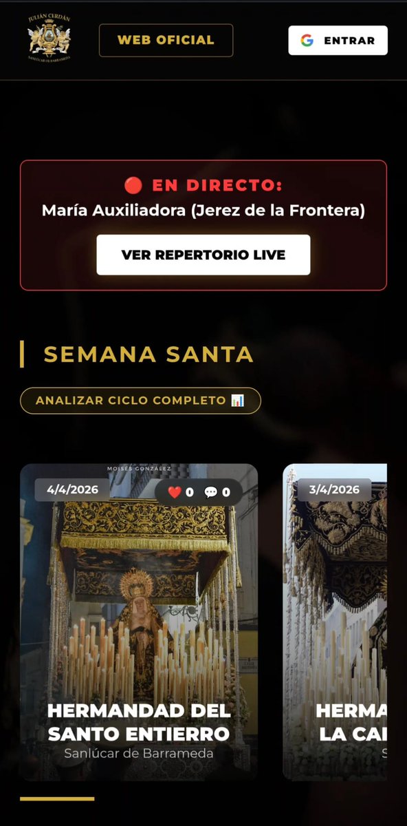 Abrimos al público el nuevo ecosistema digital de Julián Cerdán.
​Un paso adelante en la gestión de nuestro patrimonio musical, apostando por la transparencia y el análisis de datos. 📊🎺

Enlace: repertoriojc.netlify.app
