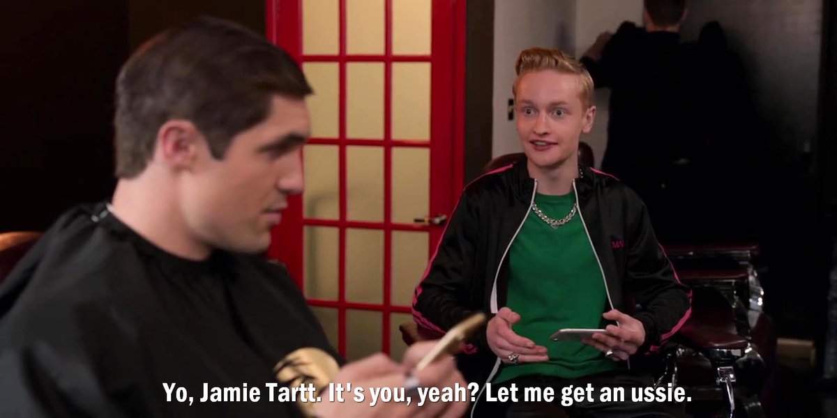 TedLassoism's tweet image. Yo, Jamie Tartt. It's you, yeah? Let me get an ussie.

 Ted Lasso #S01E10
#TedLasso