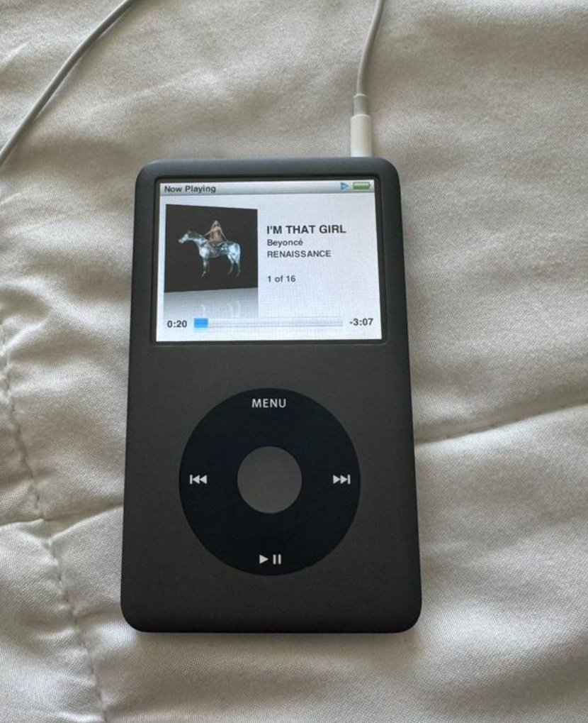 crazy how we once carried an iPod for music and a Phone for everything else.