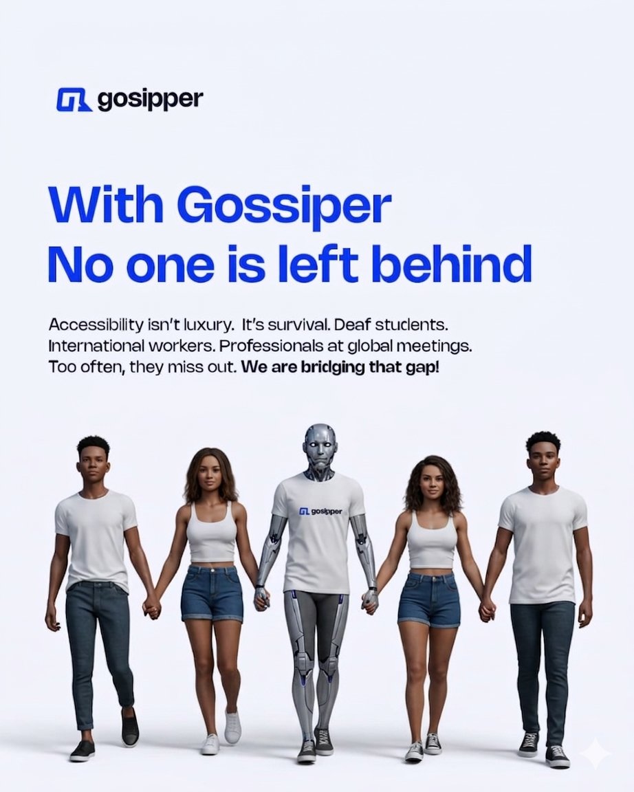 gossiperai's tweet photo. Not everyone struggles in conversations the same way.

For some people, it’s not about focus.
It’s that they can’t hear everything being said.
And we rarely design for that.

Are conversations today really, truly inclusive?
__
Be honest.
🔵⚪️ https://t.co/aBxVGxyfT5