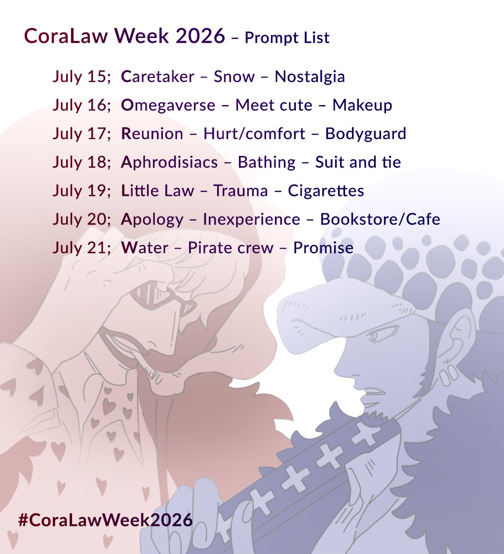CoraLaw Week 2026 (new prompts are out!) tweet media