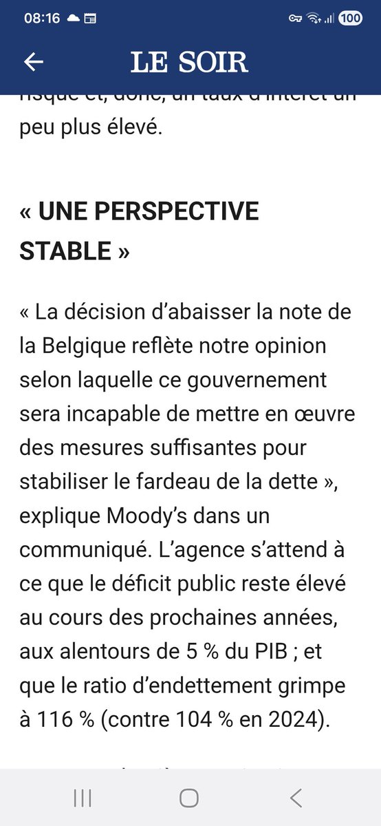 francoisperl's tweet photo. Des nouvelles des ingénieurs qui allaient rétablir nos finances publiques (qui vont donc se dégrader depuis la fin de la Vivaldi). Via @lesoir https://t.co/ki6oS9gCez