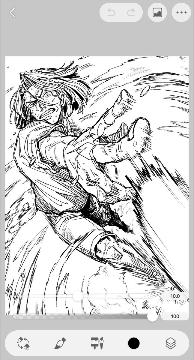 らくがき エフェクトの練習を兼ねました 