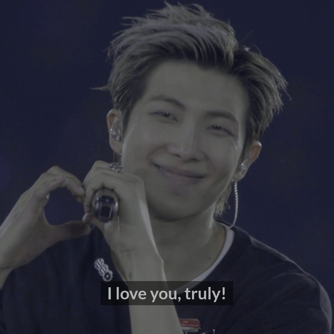 "No matter where I am, I think I'll always miss you. I love you truly" 😭