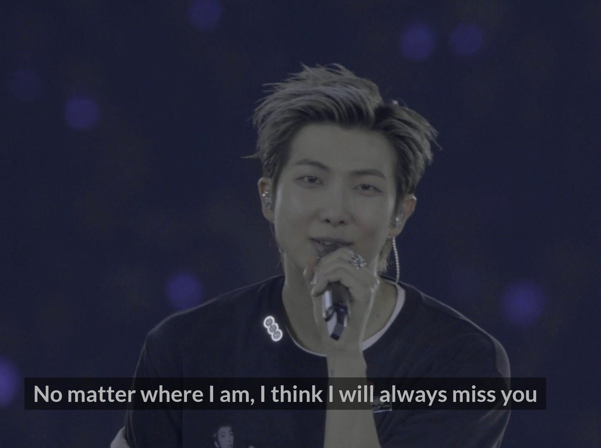 borahae_4_life's tweet photo. "No matter where I am, I think I'll always miss you. I love you truly" 😭 https://t.co/PV6aNwHAW1
