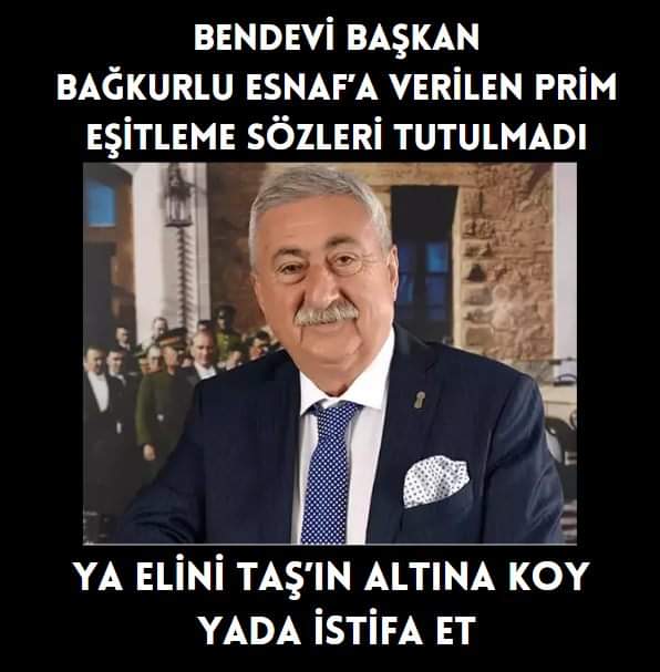 <a href="/yeniakit/">Yeni Akit Gazetesi</a> BERBER bekliyor. Bakkal bekliyor.
Manav, tesisatçı, pazarcı bekliyor.
Bir milyon küçük esnaf hâlâ verilen sözün tutulmasını bekliyor.
1055gündür soruyoruz:
7.200 gün düzenlemesi nerede?

#Bağkurihya l #Bağkur l #prim #çiftçi l #BağKur7200Bekleyenler #TescilMağdurları l #bakkal