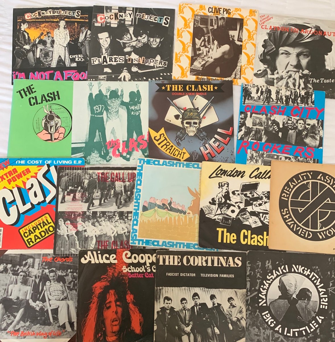wisetuna's tweet image. 🎶 On this sunny Record Store Day, get your records out of the loft or garage, or buy more and start playing them like they so richly deserve. You’ll feel better too 🤘#punk …here’s some of mine. P.s they are NOT  Vinyls, they are Records. Stop calling Records Vinyls!! 😁 🎶
