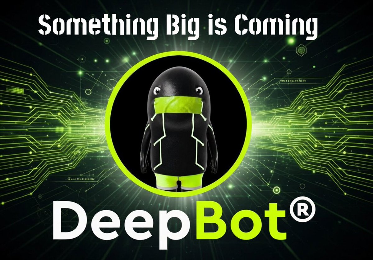 Something Big Is Coming to <a href="/DeepBot_/">DeepBot®</a> and not everyone is ready for it...

In mean time they dropped a cool funny vid again.

How could you not love such team? It`s that good.

Noticed the tape? Mouths sealed  for now 👌