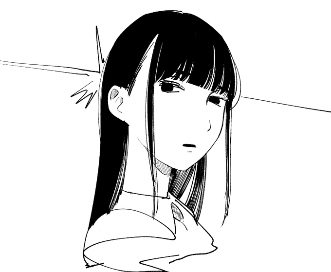 あたらしいぺンツールで描いたうちの子上嶋 