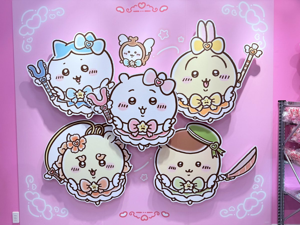 NLLsixg's tweet photo. まじかるちいかわのポップアップ https://t.co/cYWG8PtU5j