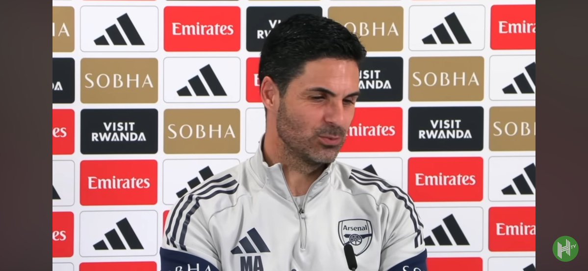 Arsenalnewschan's tweet image. 🗣️Mikel Arteta was not having it when asked if #Arsenal were going to play for a draw at The Etihad against City this weekend: “We want to win the game. We are there to win the game. We haven’t talked about a draw. We need to win the game. And we are preparing to win the game.