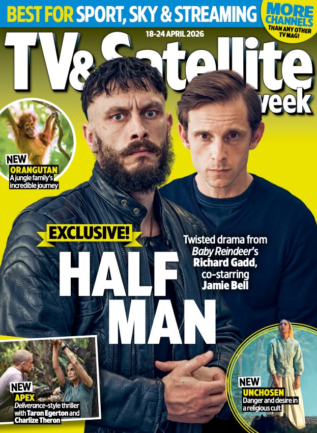 TVSatelliteWeek's tweet image. Don't forget to pick up the latest TV&amp;amp;Satellite Week for everything you need to know about the next seven days of viewing including #HalfMan #Mint #Unchosen #Grace #Apex #TheMurderLine - plus our essential film and sport guides!

Out now in supermarkets and newsagents.