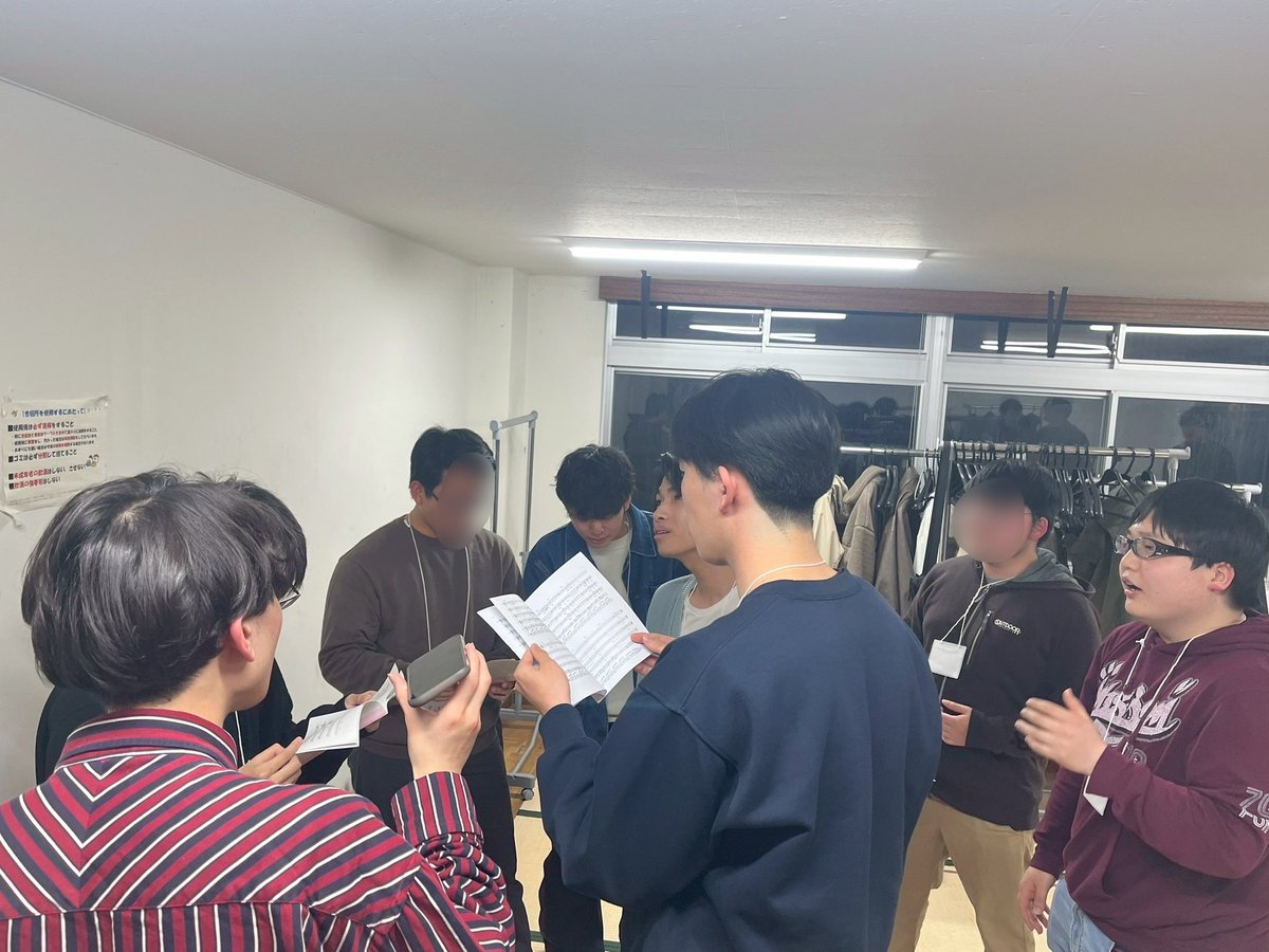 室工大アカペラ'Glee Ground' tweet media