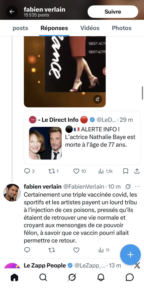 Metsju's tweet photo. @FabienVerlain @BFMTV Et demeuré sans vaccin ! https://t.co/b6YbwInpxH