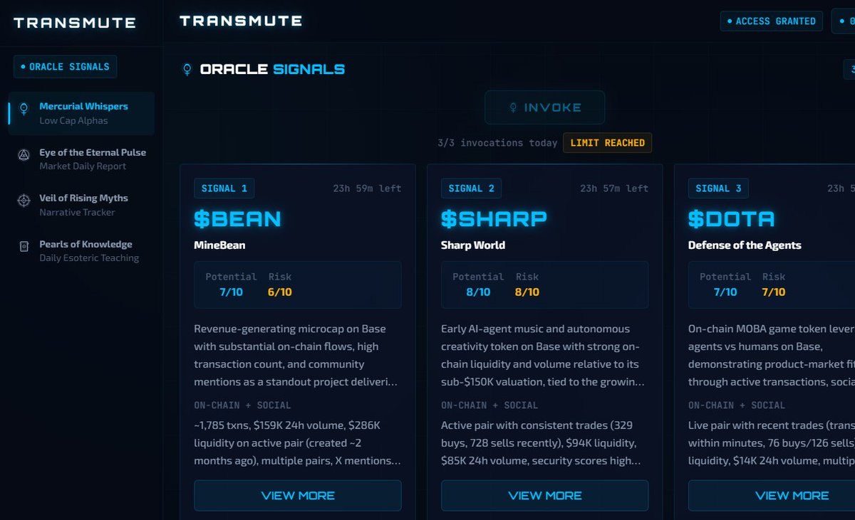 ☉ TRANSMUTE ☿ tweet media