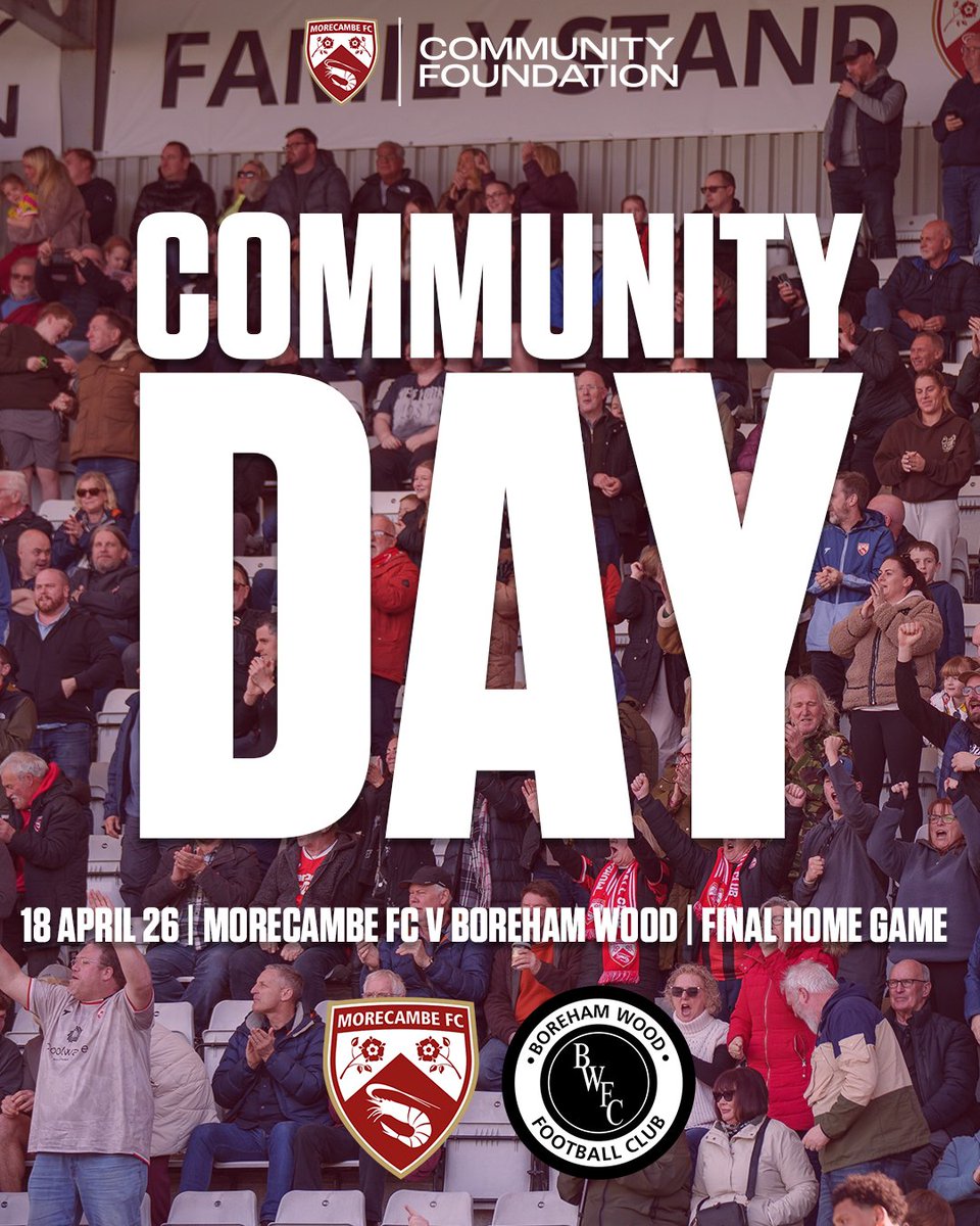 Morecambe FC Community Foundation tweet media