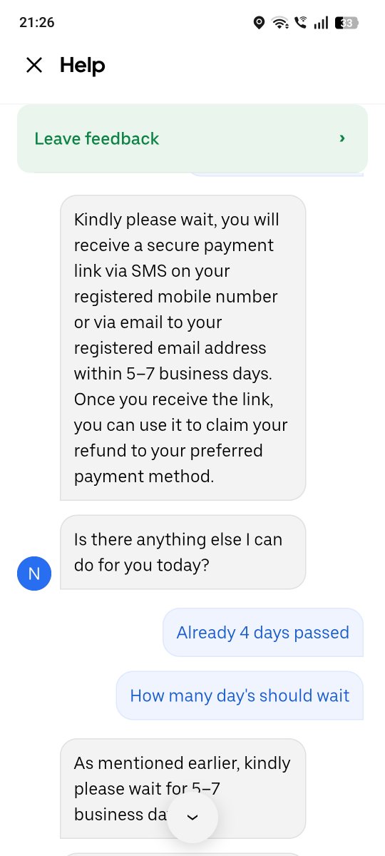 harshitsin41655's tweet image. @Uber_Support @Uber  @Uber_Support I was overcharged ₹2300 on my Dehradun trip (fare showed ₹2800, driver forced ₹5200). You refunded to wallet but promised bank transfer via link—never received it. It’s been 2+ weeks, no update, no refund. Pls close on priority 

#UberIndia
