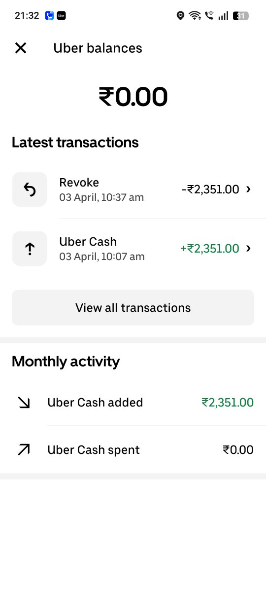 harshitsin41655's tweet image. @Uber_Support @Uber  @Uber_Support I was overcharged ₹2300 on my Dehradun trip (fare showed ₹2800, driver forced ₹5200). You refunded to wallet but promised bank transfer via link—never received it. It’s been 2+ weeks, no update, no refund. Pls close on priority 

#UberIndia