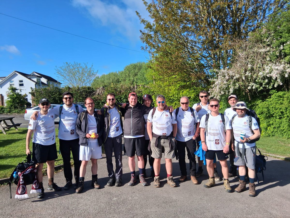OfficialCCSC's tweet photo. The final leg, along with a few guests, are off en route to @cheshamutdfc! https://t.co/woEAt8cgV0