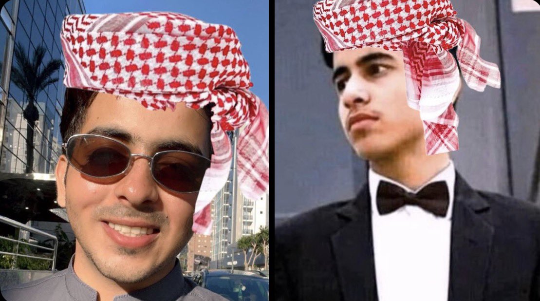 Me and homie after getting reclassified from south asia to middle east