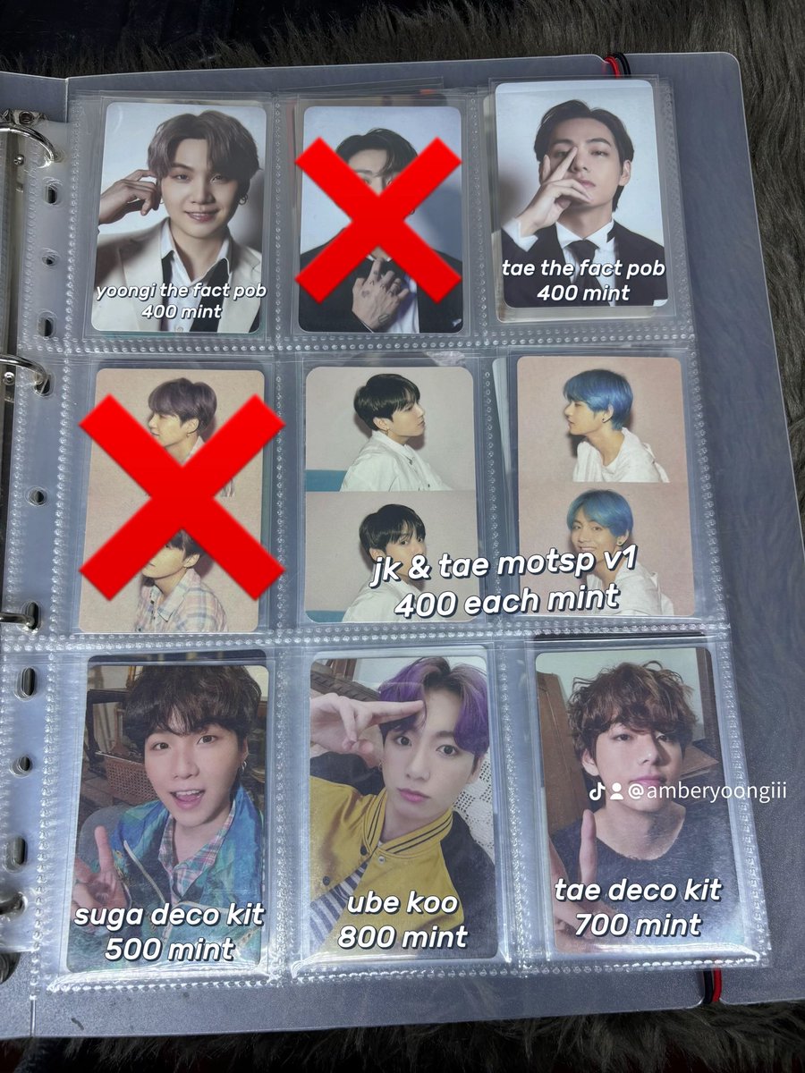 amberyoongii's tweet image. selling some of my taegikook col
comment / dm if inch
can send more pics or vids
ggx , jnt
gcash , maribank
most pc are mint condi

just dm or comment if u have questions☺️

#bts #ph #wts #lfb #rm #jin #suga #jhope #jimin #v #jk #pc