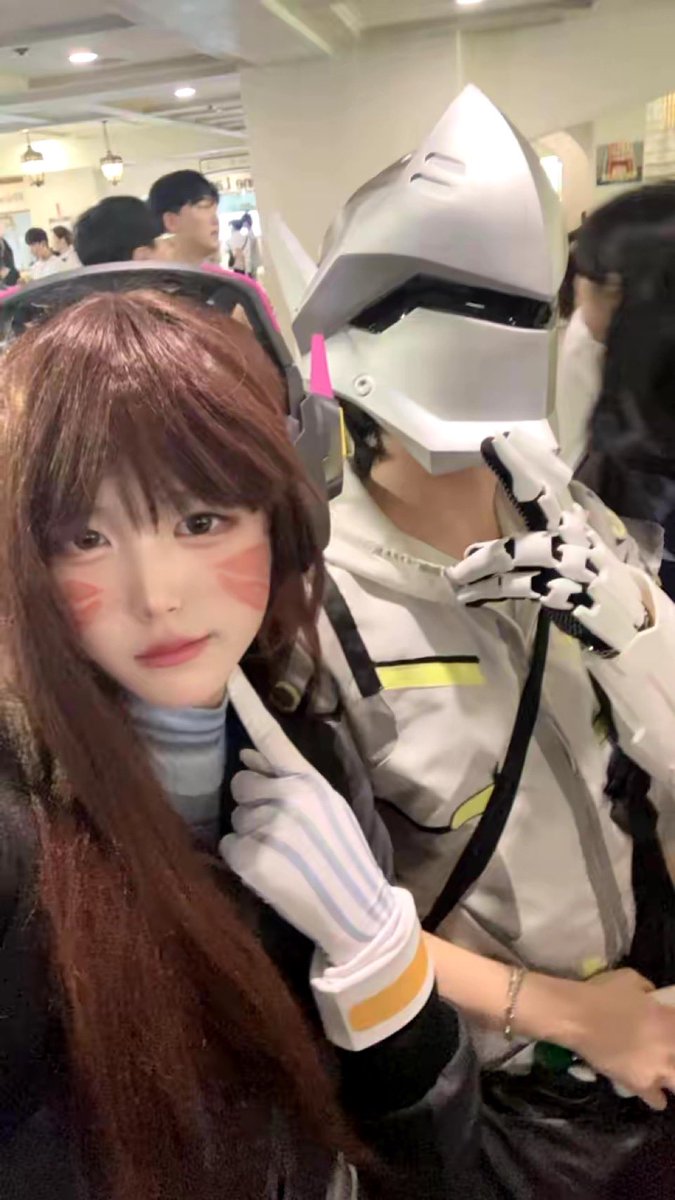 impsopso's tweet image. #overwatch #dva #cosplay 

사랑을 담아서 d.va🩷