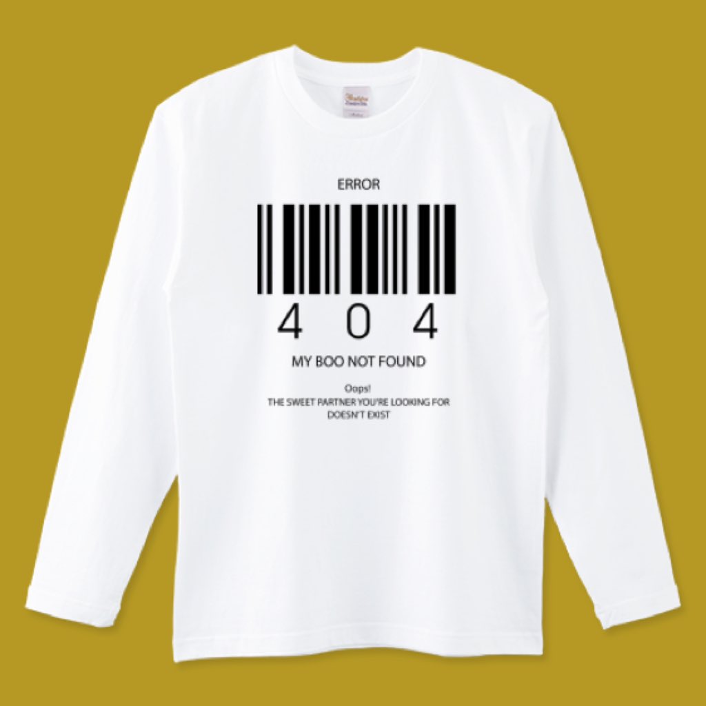 ERROR 404 *****NOT FOUND
見つからないし存在しない❗️OMG‼️
というTシャツ＆ロンTです。
よかったらぜひ☺️
こちらで販売しています💁🏽🔗Steam.D&amp;C TRINITY ➡︎ ttrinity.jp/shop/steam/
#tシャツ #ロンt #404notfound