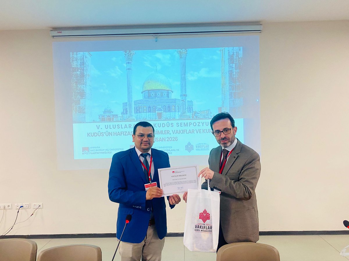 izzetullahzeki's tweet photo. V. Uluslararası Kudüs Sempozyumu https://t.co/mbV5QF6Vlk