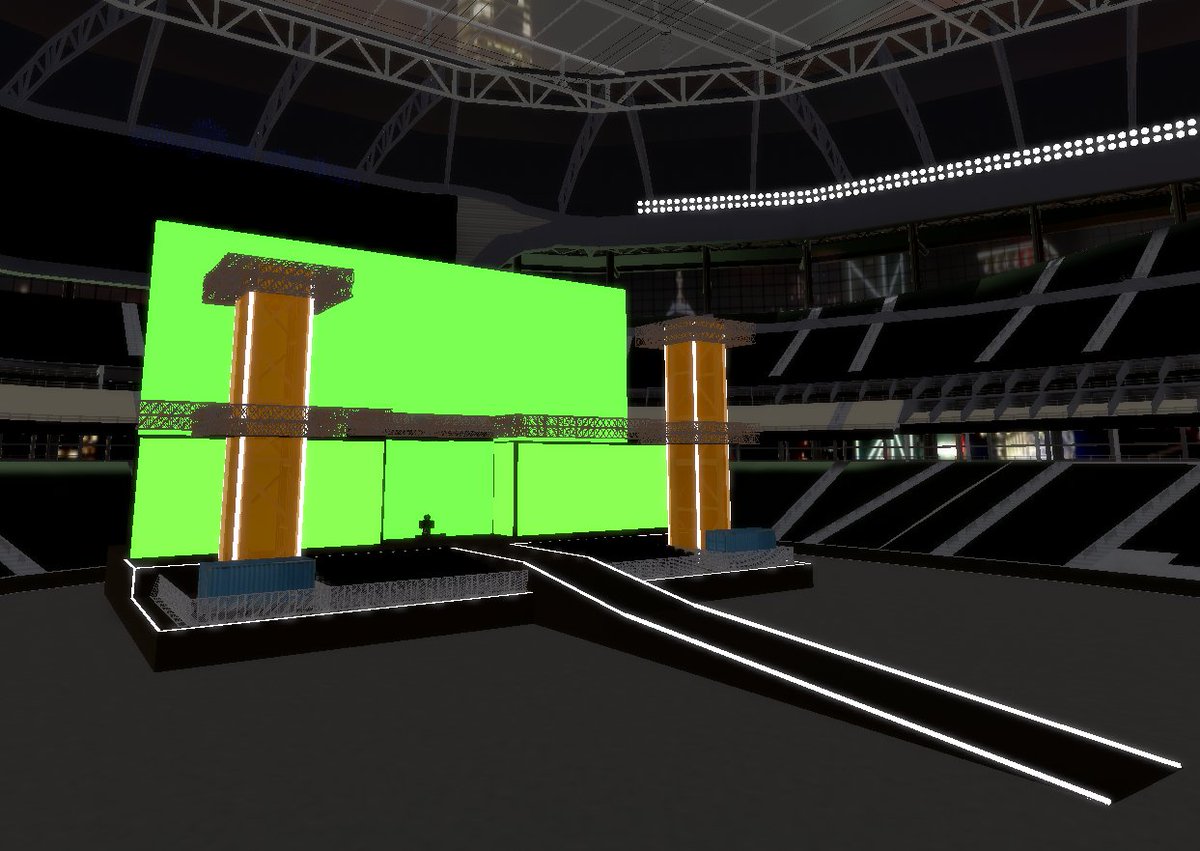 JacobTanRW9320's tweet photo. WrestleMania 42 Stage in Roblox!
Not really THAT realistic but eh, it's still a stage!
I put my character in there if you guys couldn't see the stage properly.
Free model link at the comment section as well!! Have fun with the stage!!
#RobloxDev #JacobTan https://t.co/AJjOn1iAnu