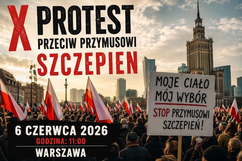 newserpl's tweet image. 6 czerwca. Warszawa.
Temat, który dzieli ludzi jak nigdy wcześniej.
Wolność wyboru czy decyzje narzucane odgórnie?
👉 Szczegóły: cutt.ly/xprotest

#6czerwca #Warszawa #Protest #StopNOP #Szczepienia #WolnośćWyboru #Zdrowie #Polska #PrawaPacjenta